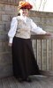 Ladies Victorian Walking Skirt