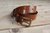 Leather Belt with Antique Brass Buckle